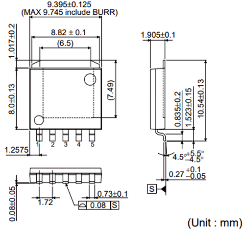 BA3258HFP调节尺寸