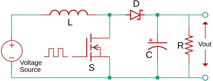 升压转换器电路