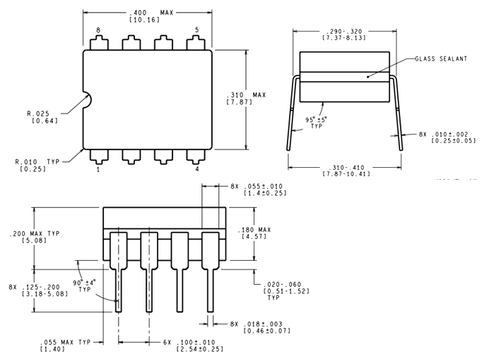 CA3130 IC尺寸