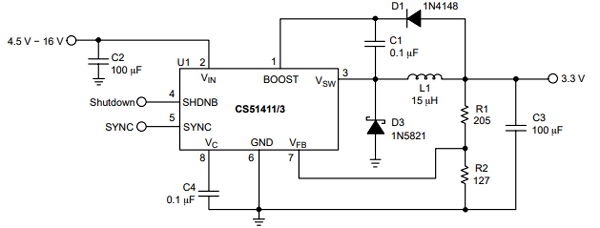 CS51411应用电路图