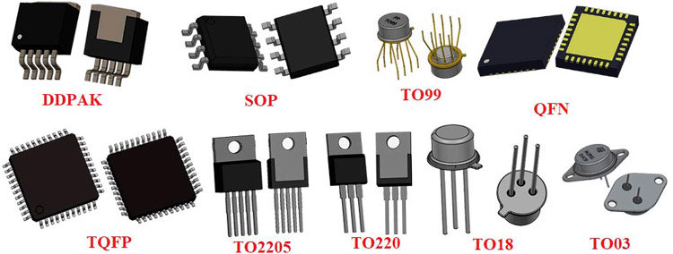 不同类型的IC包