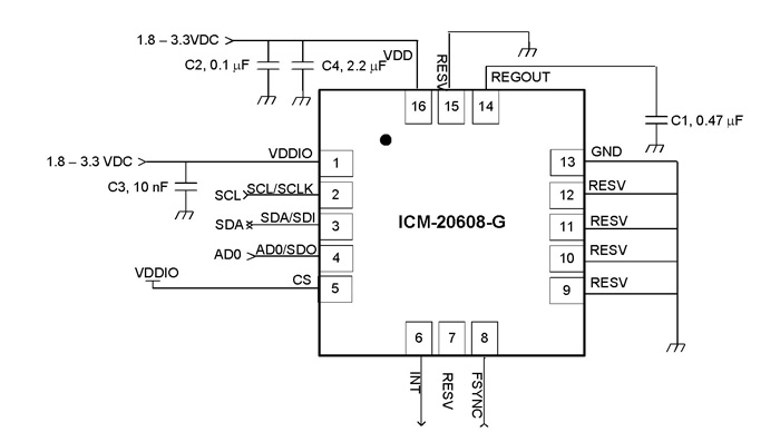 icm - 20608 g线路图