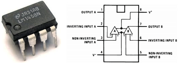 LM1458运算放大器IC