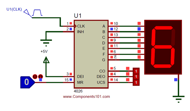 CD4026电路图